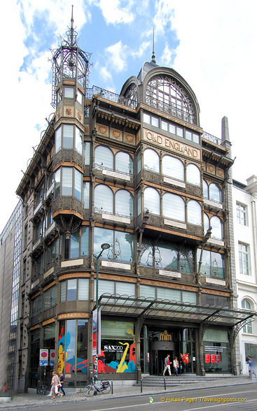 Art Nouveau Old England building is home to the Music Museum