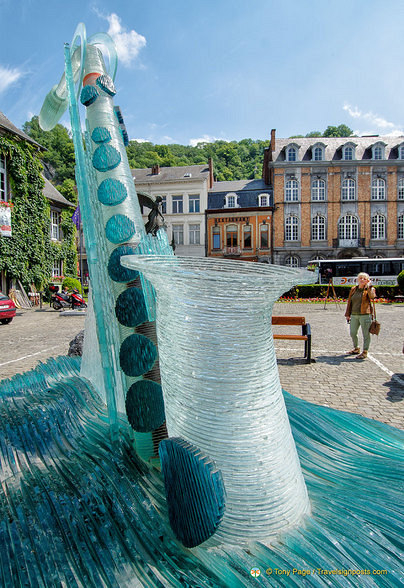 The Water Clock is a countdown to Adolphe Sax's 200th birthday on November 6th
