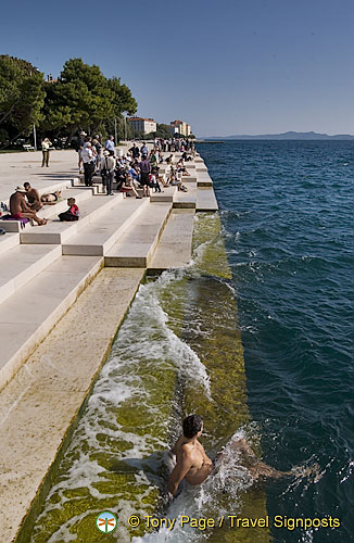 Zadar - Croatia - The amazing wave organ