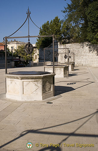 Zadar - Croatia - Square of Five Wells - Petar Zoranic Square