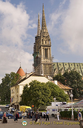 Cathedral of St Stephen (Katedrala Sv. Stjepana) in Kaptol