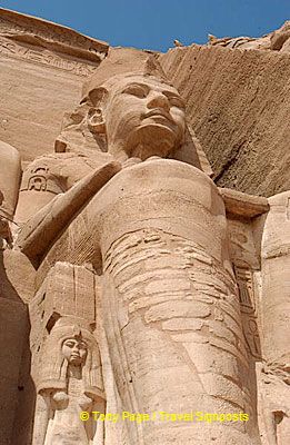The facade was discovered by Swiss explorer Jean-Louis Burckhardt in 1813.
[Great Temple of Abu Simbel - Egypt]