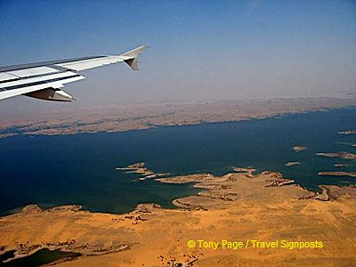 Flying back to Aswan from Abu Simbel
[Abu Simbel - Egypt]