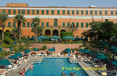 The hotel was originally built as a palace.
[Marriott Hotel - Cairo - Egypt]