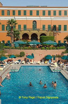 It was built for Empress Eugenie of France, wife of Napoleon III.
[Marriott Hotel - Cairo - Egypt]