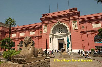 There are more than 120,000 items on display and just as many more stored in the basement.
[Egyptian Museum - Cairo - Egypt]