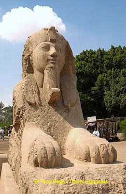 The Temple of Ptah was once one of the largest in Egypt.
[Temple of Ptah - Mit Rahina village - Memphis - Egypt]