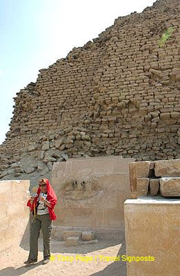 These were box-like mud-brick mastabas
[Step Pyramid of Djoser - Saqqara - Egypt]