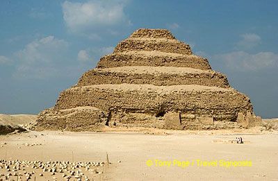 This marked an unprecedented leap forward in the world of architecture.

[Step Pyramid of Djoser - Saqqara - Egypt]