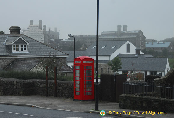 A cold foggy morning in Princetown