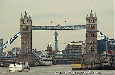 Tower Bridge and the Post Office Tower