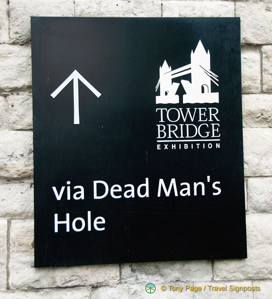 Tower Bridge via Dead Man's Hole