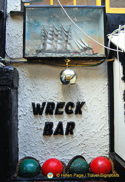 The Wreck Bar at Admiral Benbow