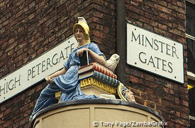 Corner of High Petergate and Minster Gates
