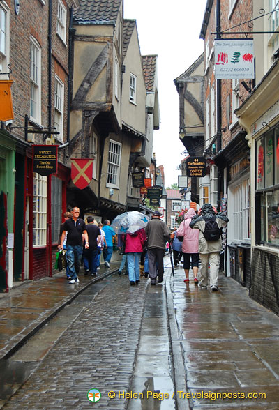 The Shambles - If you like Earl Grey, the Earl Grey Tea Rooms is at  No. 13-14