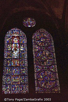 Chartres Stained glass window
