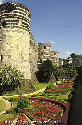 9th century Chateau d'Angers