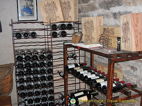 Wine-tasting, Fixin, Cote d'Or, France