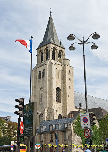 Eglise St-Germain des-Prés - first built in 542