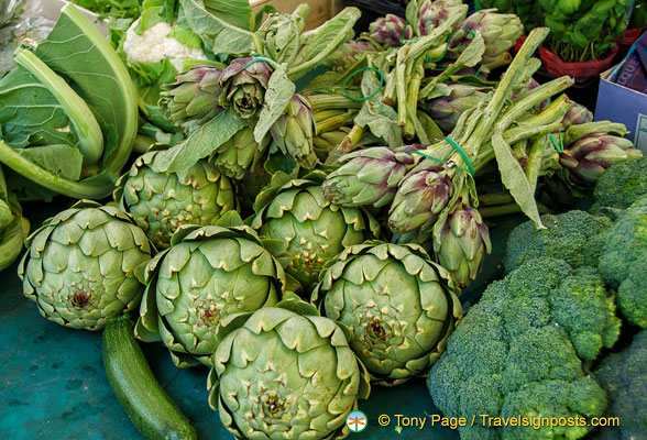 Artichokes - a favourite french vegetable