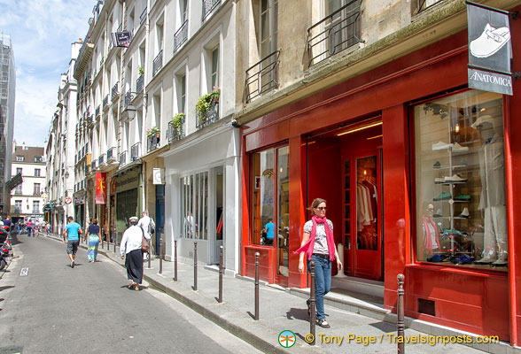 Rue du Bourg-Tibourg in the 4th arrondissement