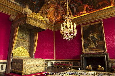 This room was Louis XIV's throne room 