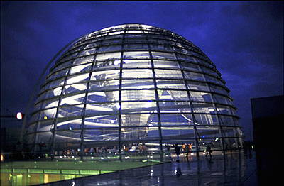 The new Reichstag, Berlin
