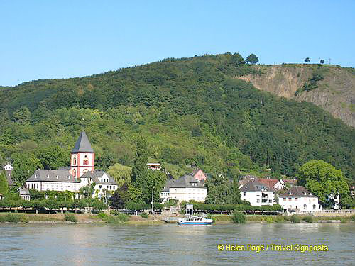 Unkel as viewed from our Rhine River Cruise