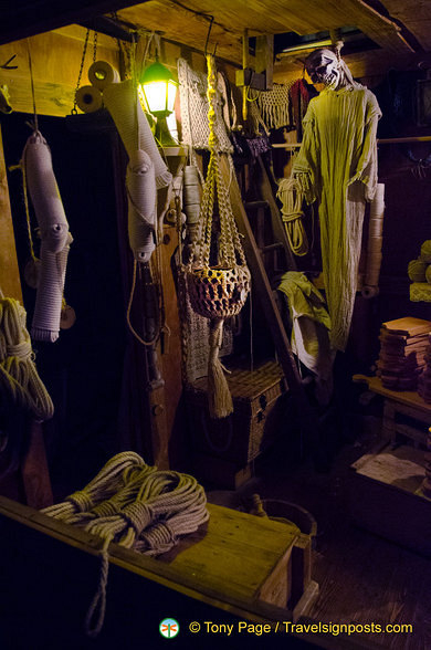 Rope products and medieval clothing
