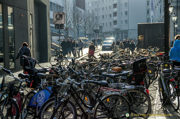 Bicycles, a convenient local transport