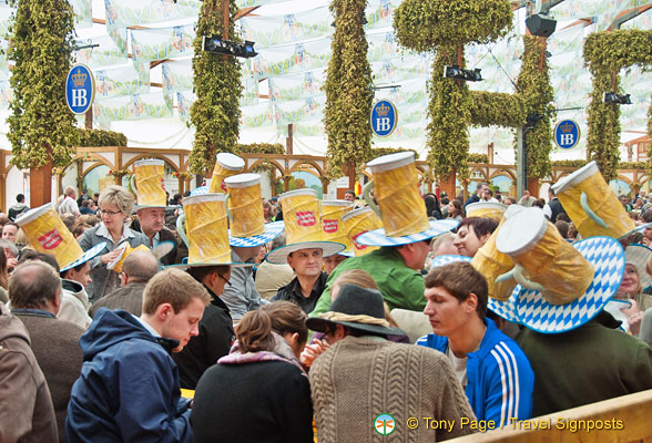 Stein hats to match the beer