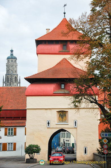 Berger Tor with its Imperial Coat of Arms