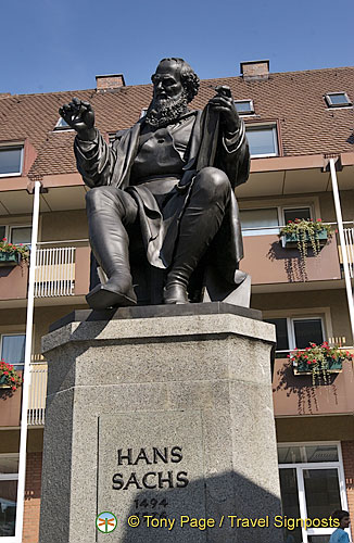 Statue of Hans Sachs