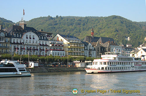 Boppard - one of the main stops for Rhine River Cruises