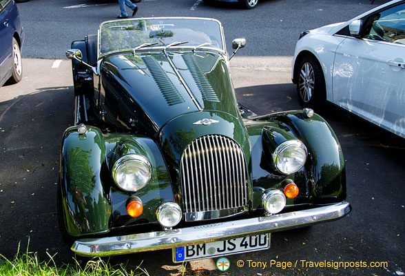 Not a tourist attraction, but this Morgan attracted a lot of attention