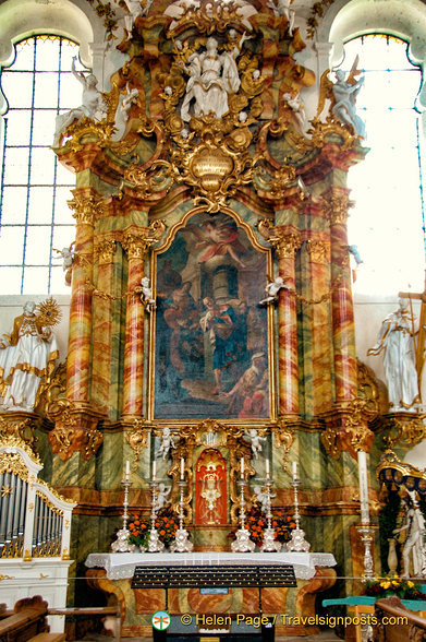 Wieskirche altarpiece