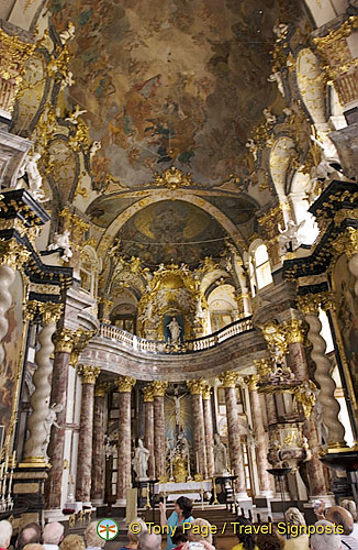 Interior of Residenz Hofkirche