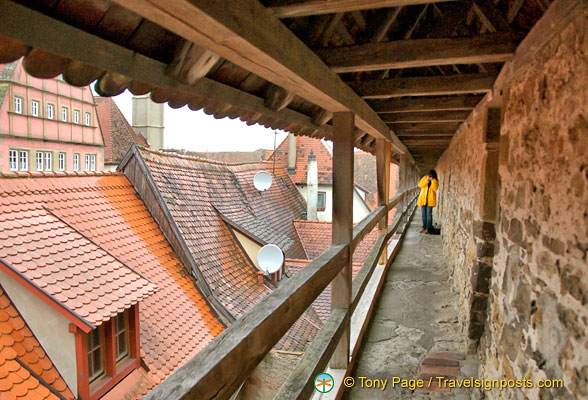 On our Rothenburg wall walk