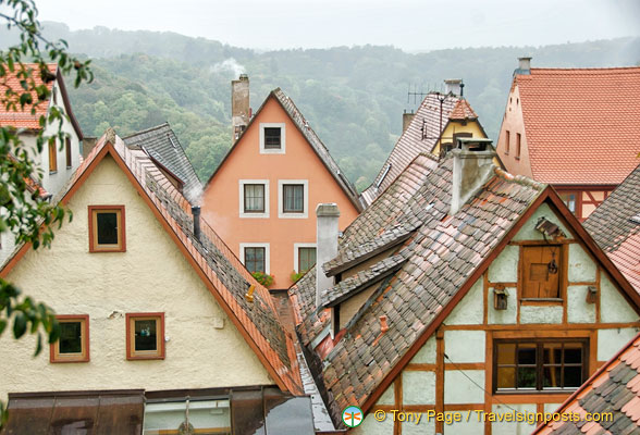 Roof-top views from the Rothenburg wall