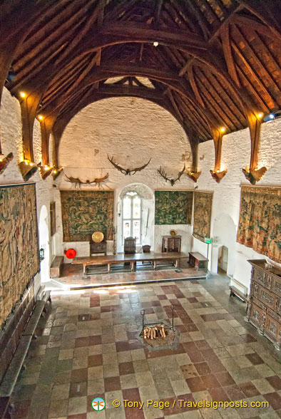 The Great Hall of Bunratty Castle