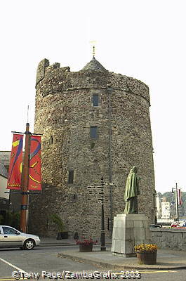 Reginald's Tower is the largest structure in the old defences
