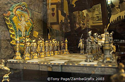 The chess set I wanted to buy ..but the shop was closed