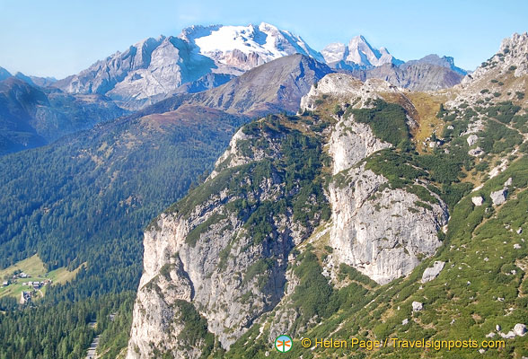 View of Dolomites
