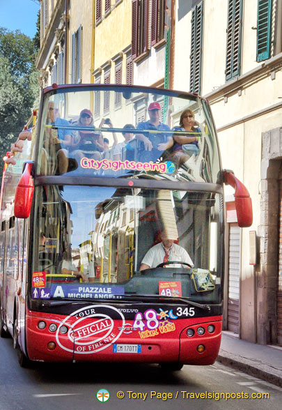 Florence sightseeing bus