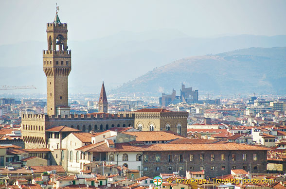 View of Palazzo Vecchio tower