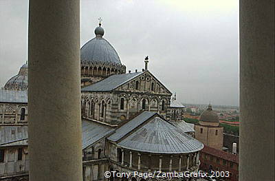 Beautiful roof views of the Duomo 