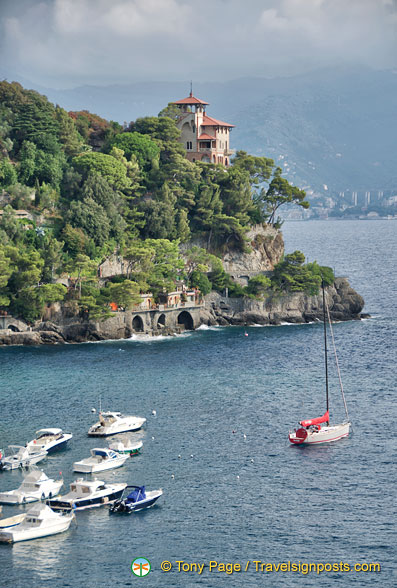 View of Portofino harbour