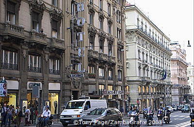 Rome streetscape