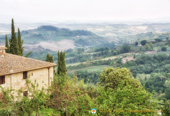 San Gimignano countryside