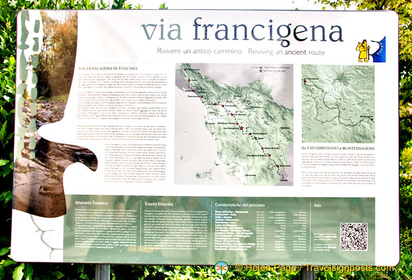 About the Via Francigena in Tuscany